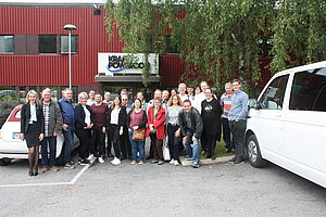 Die Exkursions-Teilnehmer freuten sich über den Besuch bei KraftPowercon